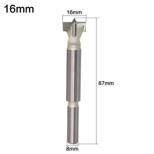 16mm Woodworking Drill Bit Hole Opener Round Lengthened Wooden Door Drill by buy2fix