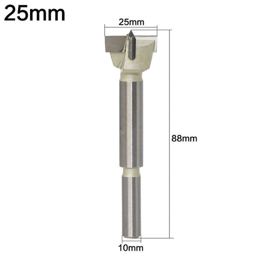 25mm Woodworking Drill Bit Hole Opener Round Lengthened Wooden Door Drill by buy2fix