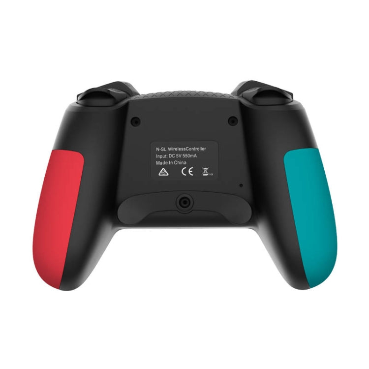 T23 Wireless Bluetooth Game Handle With Vibration And Wake Up Macro Programming Function Handle For Nintendo Switch PRO(Purple Yellow) by buy2fix