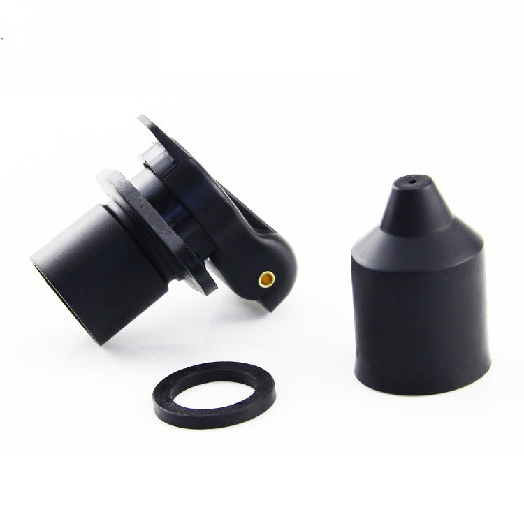 2 PCS VS130E 3P 12V PVC Trailer Connector Socket EU Plug by buy2fix