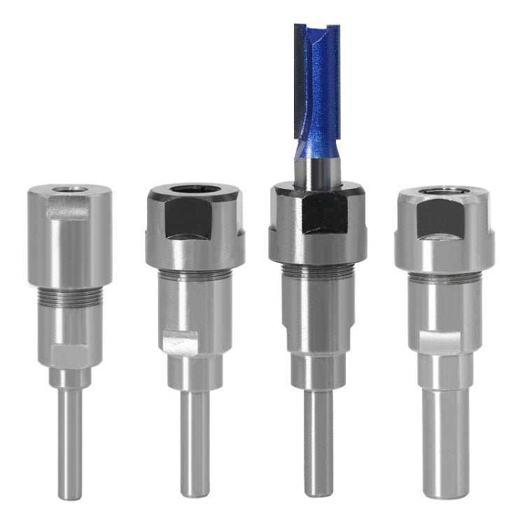6mm To 6mm Engraving Trimming Machine Extension Pole Converter by buy2fix