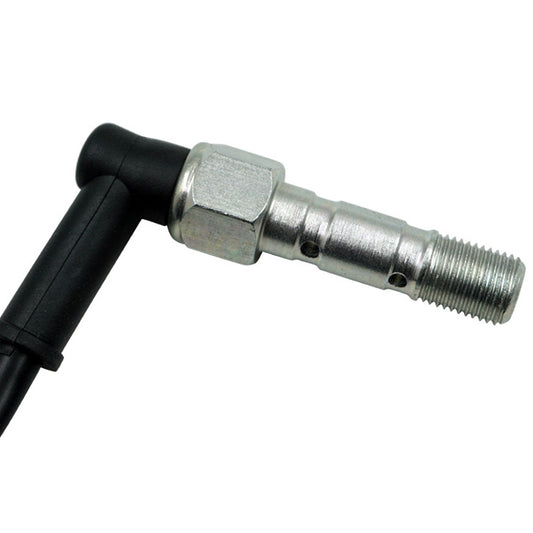 Motorcycle Accessories Disc Brake Pad M10 Hydraulic Brake Switch Double Hole Hydraulic Brake Switch, Specification: M10 x 1.00mm by buy2fix