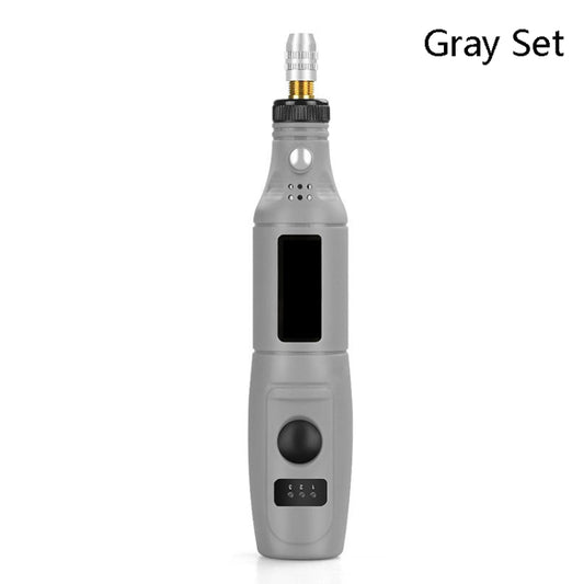 Mini Electrical Engraving Pen Cutting And Polishing Electrical Grinder Tool Set, US Plug(Grey) by buy2fix