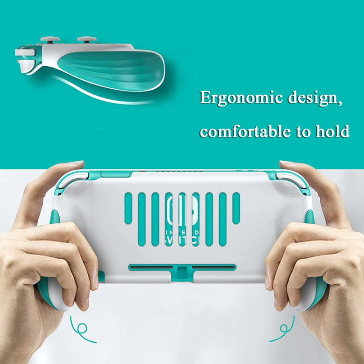 2 PCS Gamepad Grip Cover Case For Nintendo Switch Lite(Blue) by buy2fix