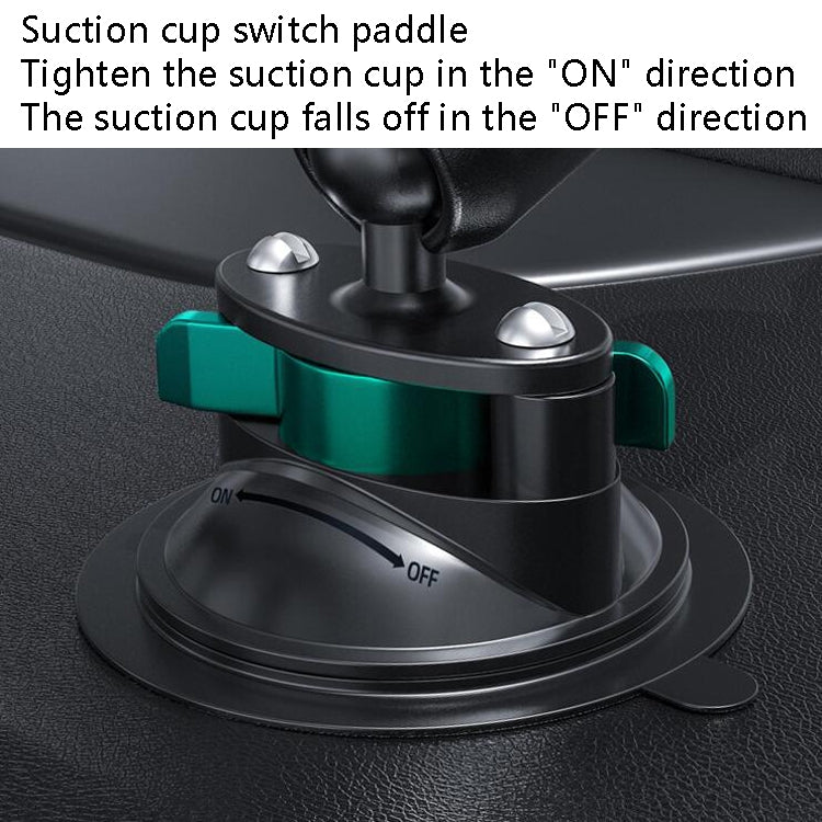 Bus Truck Mobile Phone Bracket Suction Cup Car Mobile Phone Bracket(Folding Flat Back Clip) by buy2fix