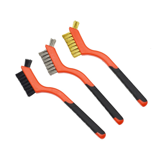 Stainless Steel Wire 7 inch Industrial Cleaning Brush Mini Refractor Cleaning Gap Brush by buy2fix