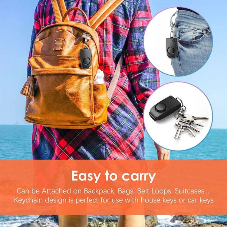 YY701 2 PCS Women Personal Safety Protection Alarm Emergency Alarm For The Elderly & Children(Pink) by buy2fix