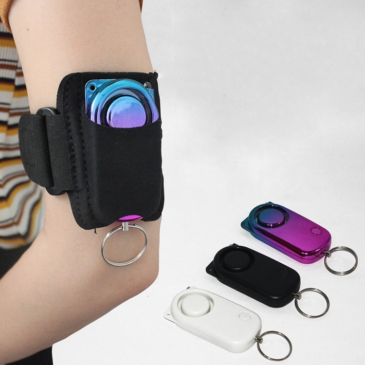 PLAPIE YY-705 120dB Outdoor Sports Runner Personal Alarm(Black+Conventional Wristband) by buy2fix