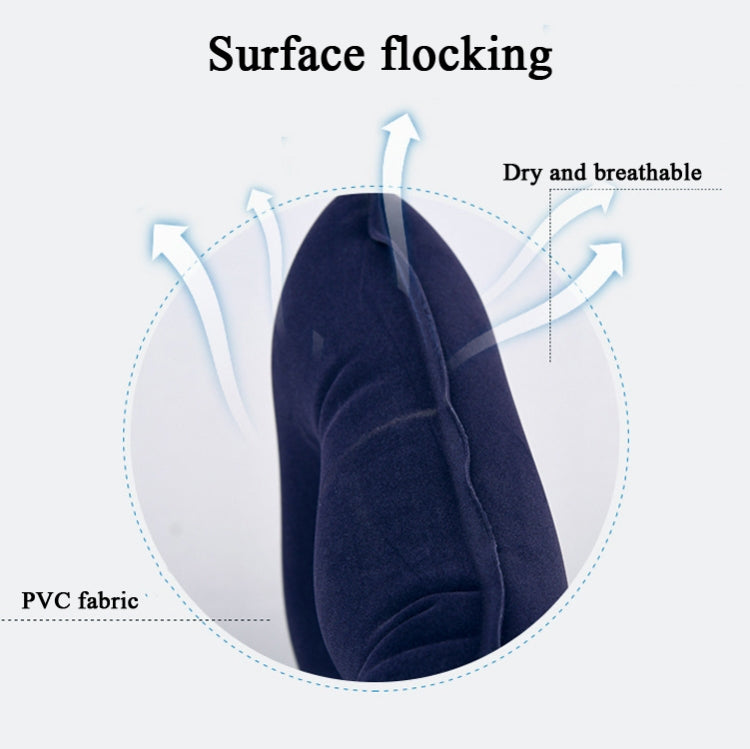 Anti-Decubitus Inflatable Cushion Pregnant Women Elderly Health Care Cushion,Style: Square Blue by buy2fix