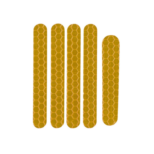 Scooter Stickers Reflective Cursor Scooter Mudguard Reflective Sticker For Ninebot ES1 (Yellow) by buy2fix