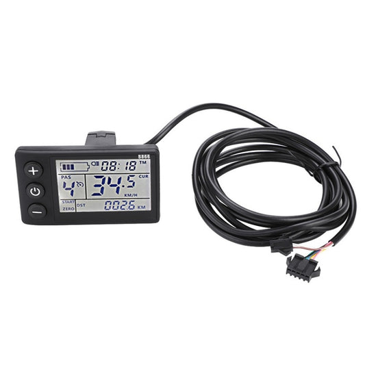 36V / 48V LCD Display Electric Bicycle Dashboard by buy2fix
