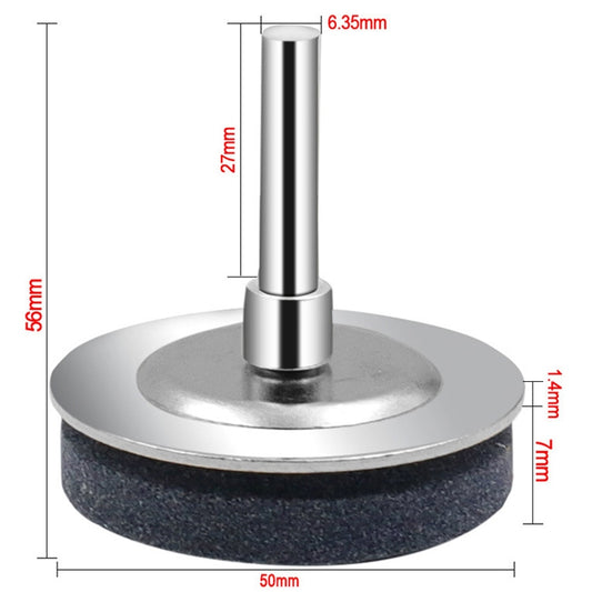 6 PCS Grinding Stone Industrial Electric Sharpener Mower Grinding Tool Wear Resistant Grinding Head, Specification: Metal by buy2fix