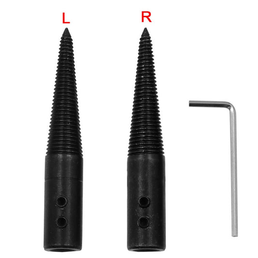 Taiwanese Machine Accessories Grinding Wheel Connecting Rod Polishing Shaft Tip(Left + Right) by buy2fix