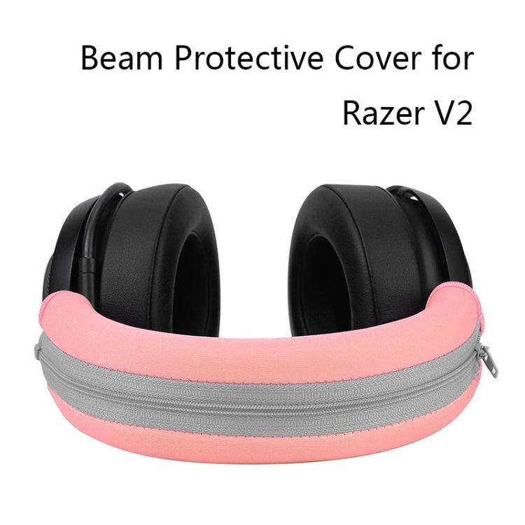 2 PCS Headset Sponge Case For Razer BlackShark V2/V2X/V2SE, Colour: Head Beam Protective Cover(Pink) by buy2fix