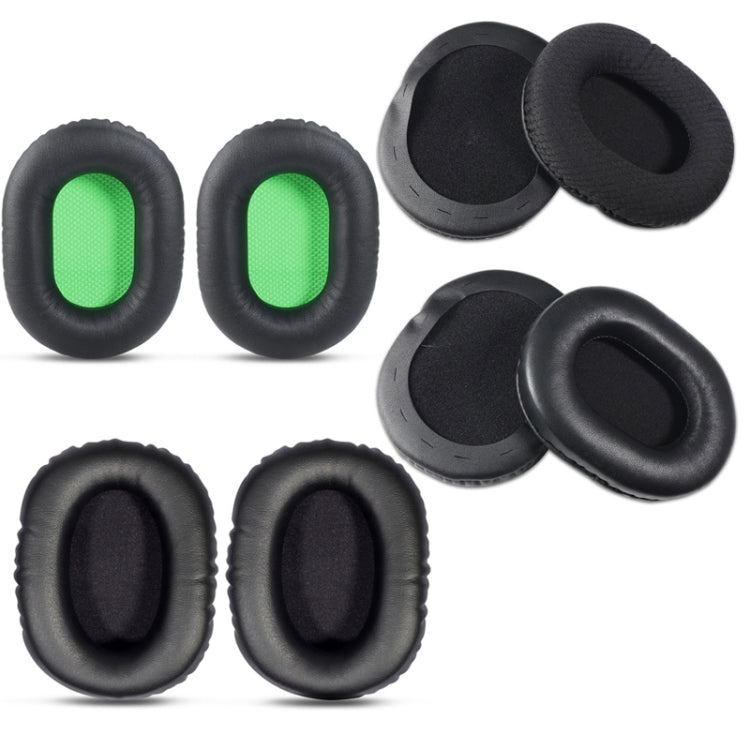 2 PCS Headset Sponge Cover For Razer V2, Colour: Black Lambskin by buy2fix