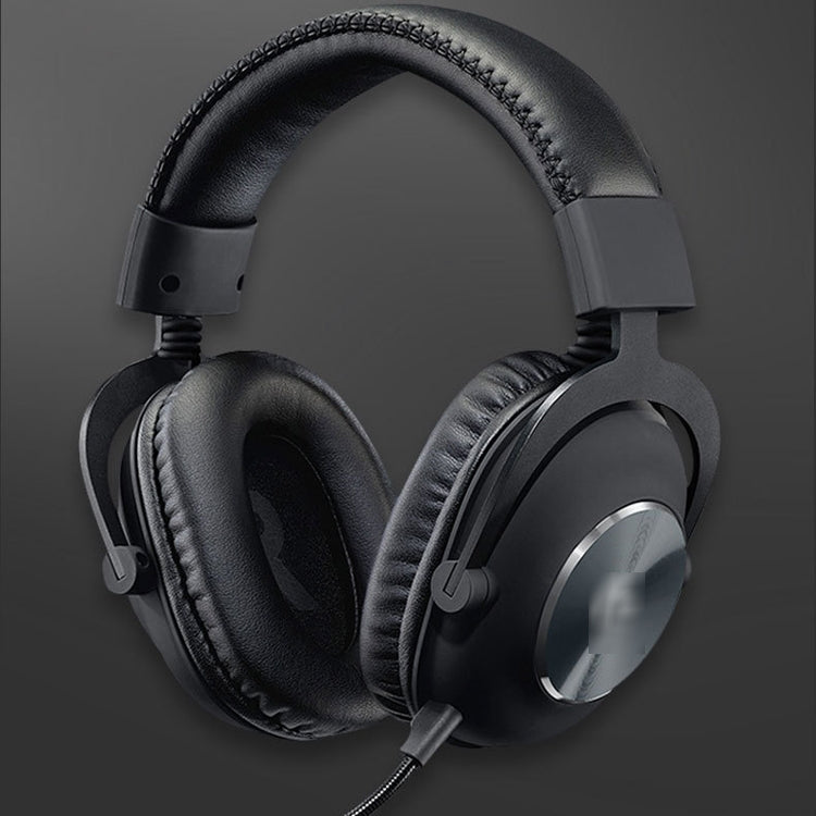 For Logitech GPROX 1pair Headphone Sponge Protective Case(Black Protein Skin) by buy2fix