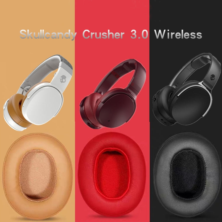 2 PCS Headphones Sponge Cover For Skullcandy Crusher 3.0 Wireless(Black) by buy2fix