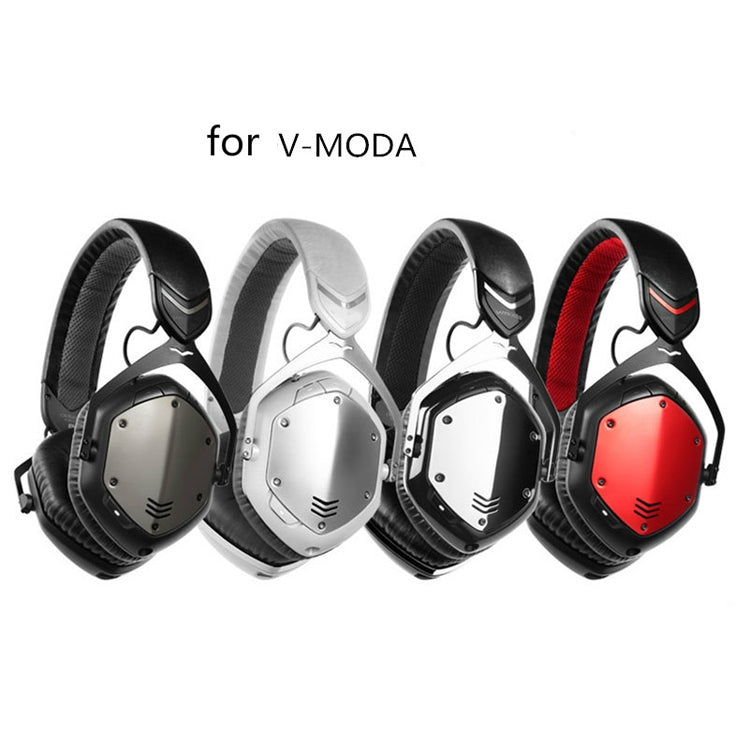 2 PCS Suitable for V-Moda LP/M100/LP2 Headest Sponge Cover Earmuffs, Colour: Black Black Net by buy2fix