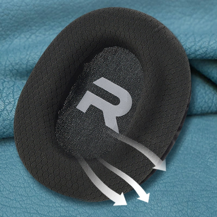 2 PCS Suitable for Somic G936N Commander Headphone Cover Sponge Cover Head-mounted Gaming Earmuffs(Black) by buy2fix