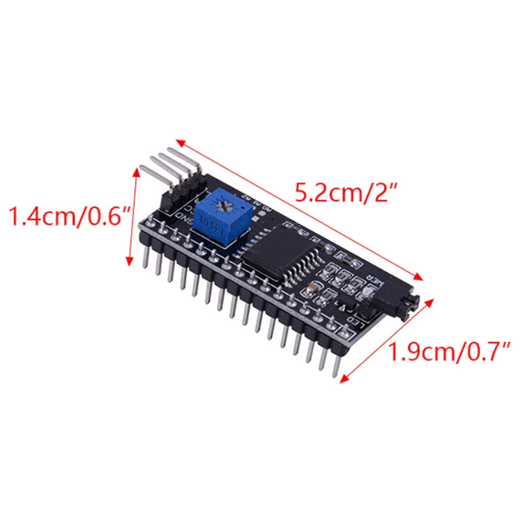 5 PCS IIC / I2C / Interface LCD1602 LCD Screen Adapter Board(IIC / I2C / Interface) by buy2fix