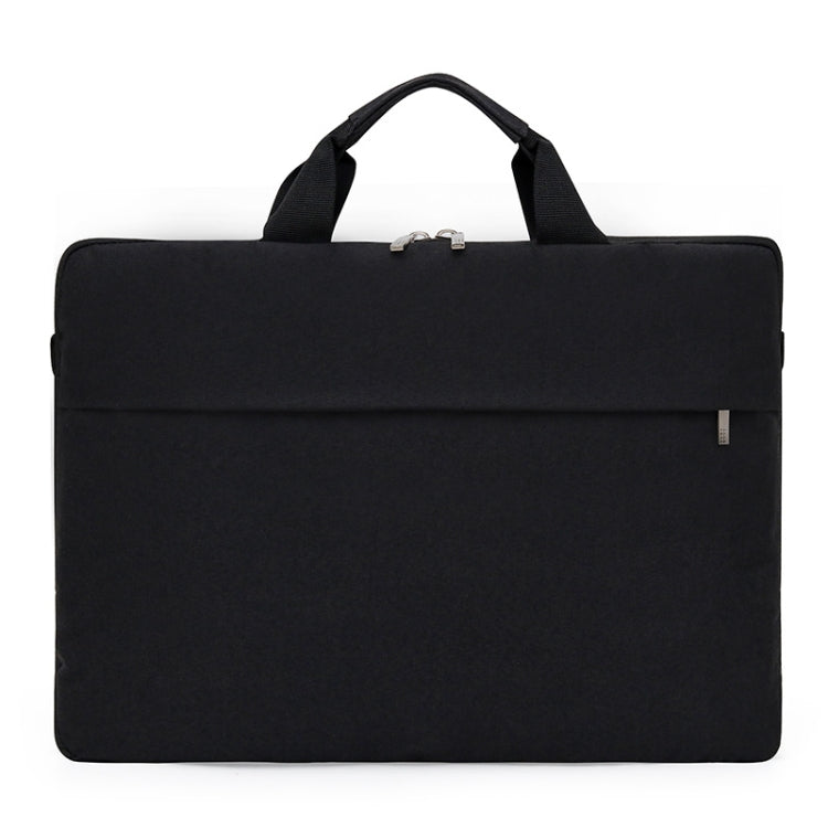 Portable Notebook Bag Multifunctional Waterproof and Wear-Resistant Single Shoulder Computer Bag, Size: 13 inch(Black) - 14.1 inch by buy2fix | Online Shopping UK | buy2fix