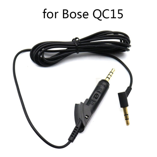 3 PCS 3.5mm to 3.5mm Replacement Audio Cable For Bose QC15 / QC2, Length: 1.8 m by buy2fix