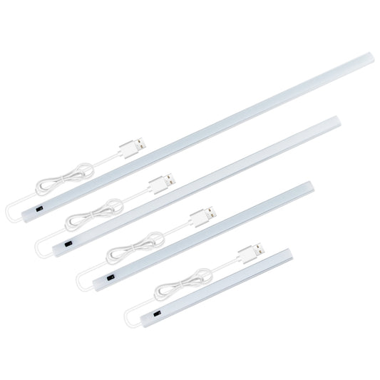 50cm LED Induction Cabinet Lamp USB Smart Sensing Light Strip(White) by buy2fix