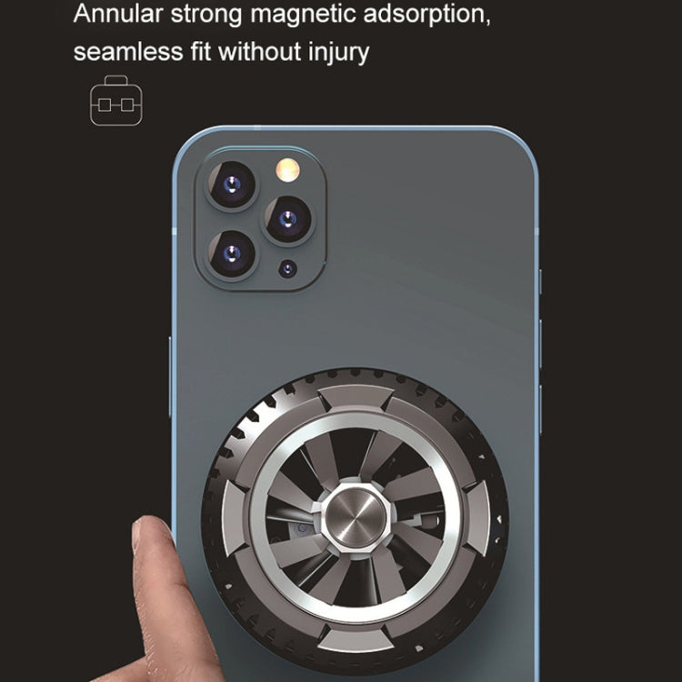 X6 Universal Mini Magnetic Mobile Phone Tablet Computer Semiconductor Radiator(High Gloss Black) by buy2fix