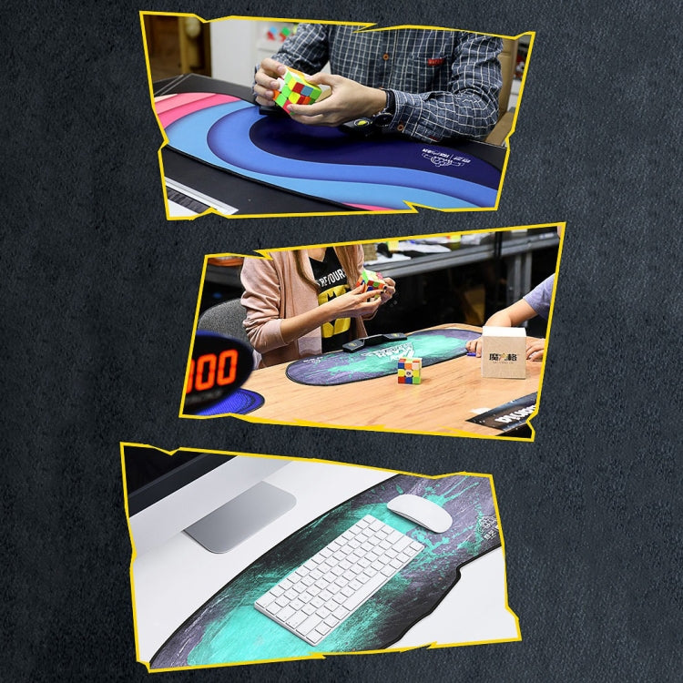 FLASH STAEKING Fast Stacking Cups Magic Cubes Competition Cushion Training Mat(Bullish) by buy2fix