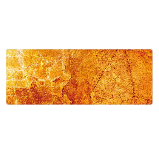 300x800x2mm Marbling Wear-Resistant Rubber Mouse Pad(Yellow Marble) by buy2fix