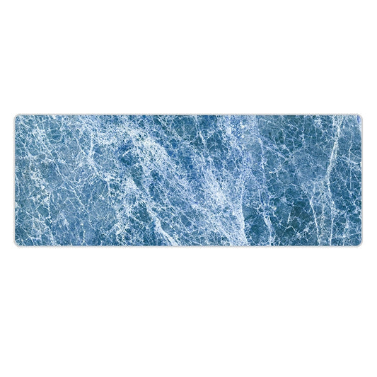 400x900x3mm Marbling Wear-Resistant Rubber Mouse Pad(Blue Marble) by buy2fix