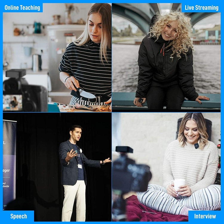 SYNCO Engragal Wireless Microphone System 2.4GHz Interview Lavalier Lapel Mic Receiver Kit For Phones DSLR Tablet Camcorder,Configuration G1 (A2) by buy2fix