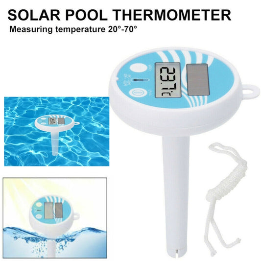 BL9057 Solar Swimming Pool Thermometer Swimming Pool Equipment Floating Water Thermometer with Digital Display Function(-20 -50 Celsius) by buy2fix