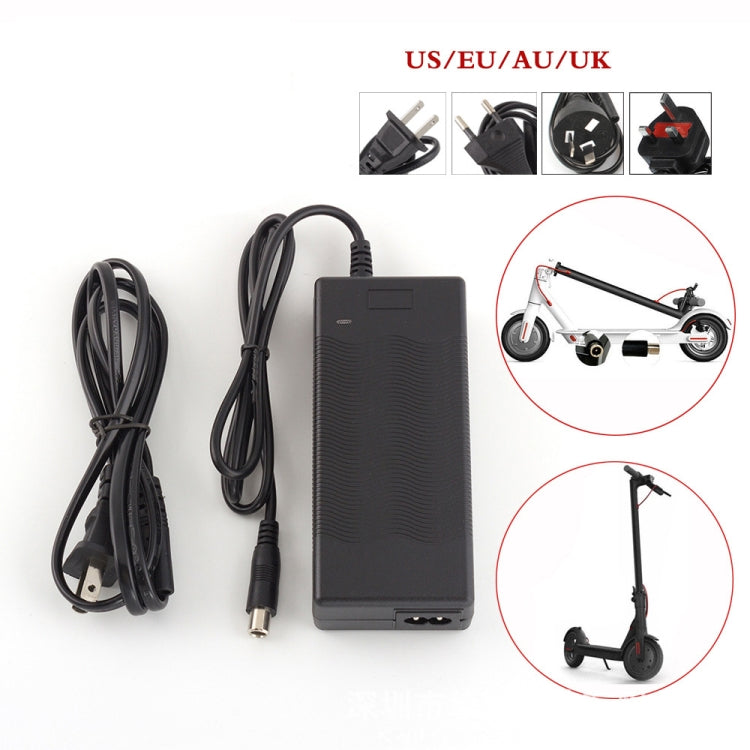 THGX-4202 42V / 2A DC 5.5mm Charging Port Universal Electric Scooter Power Adapter Lithium Battery Charger for Xiaomi Mijia M365 & Ninebot ES2 / ES4, US Plug by buy2fix