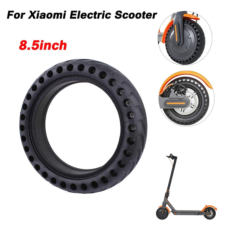 8.5 Inch Electric Scooter Honeycomb Anti-Explosive Tire Resistant Rubber Tire For Xiaomi Mijia M365 / M365 Pro(Black) by buy2fix