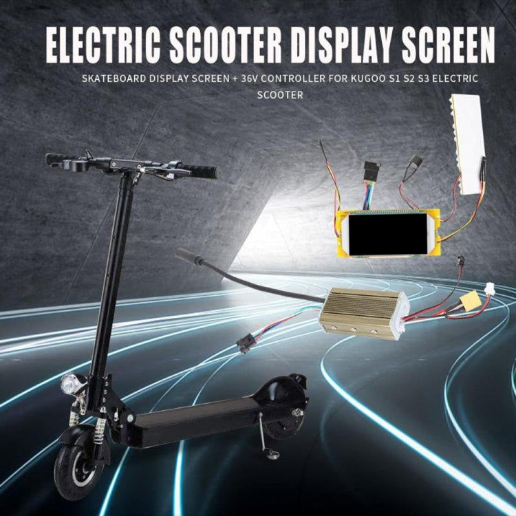 Electric Scooter LED Display Screen Main Control Board Replacement Accessories For Kugoo S1 / S2 / S3 Series Controller+Display by buy2fix