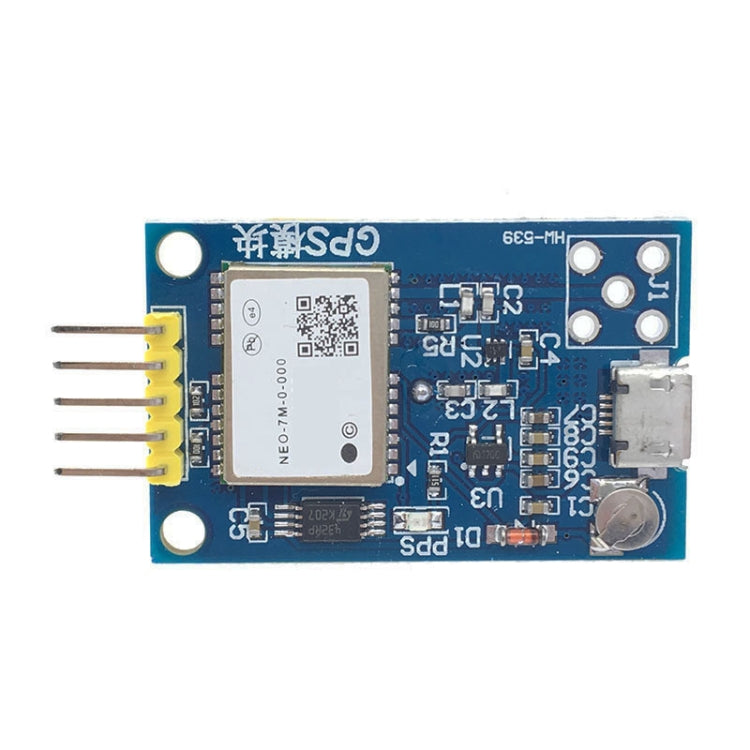 HW-539 GPS Module NE0-7M Satellite Positioning Module 51 SCM MCU for Arduino(HW-539 7M GPS) by buy2fix