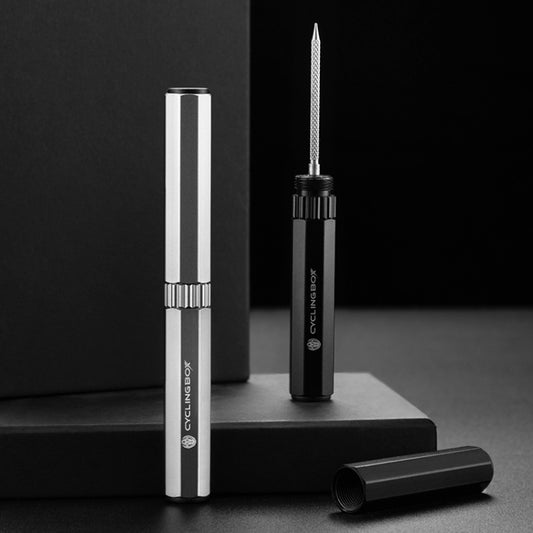 CYCLINGBOX Bicycle Repair Tool Portable Emergency Tire Strip Maintenance Tire Rod(Titanium Color) by CYCLINGBOX