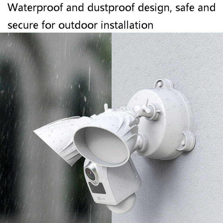 LC1C Garden Lamp Monitor Night Vision Life Waterproof Family Surveillance Camera, CN Plug(1080P) by buy2fix