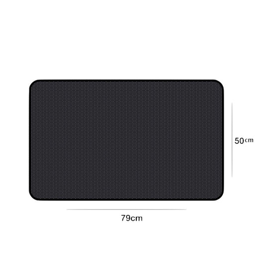 4 PCS Net Yarn Magnetic Suction Type Car Sunshade Curtain, Size: Thick Back Row Square by buy2fix
