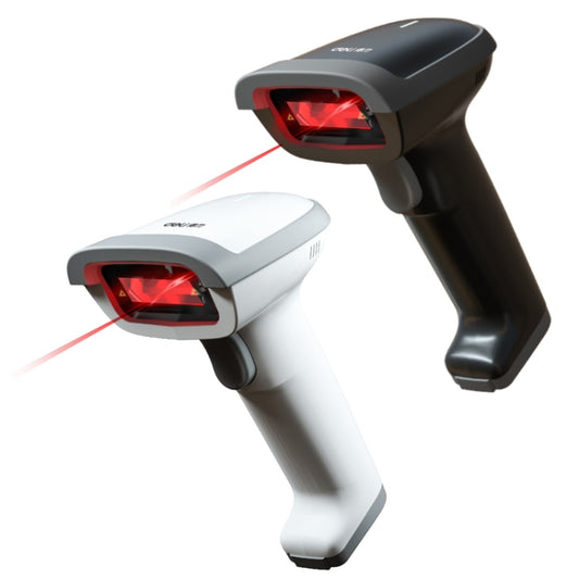 Deli 14880S Commodity Barcode Scanner Supermarket Express Wired Scanner(White) by buy2fix