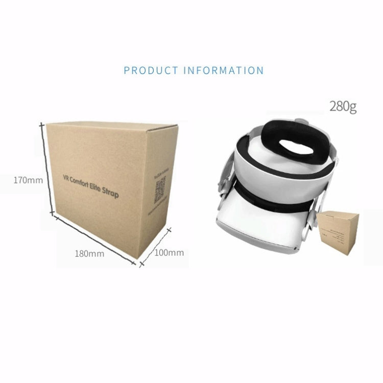 Comfortable Ergonomic VR Headset For Oculus Quest2 by buy2fix