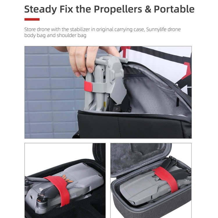 Sunnylife A2S-Q9358 Blade Holder Fixed Propeller Fixer Guard for DJI Air 2S / Mavic Air 2(Black) by buy2fix