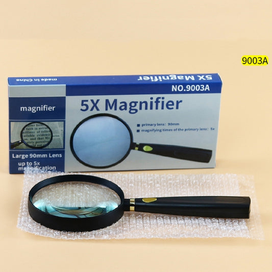Children Science Education Elderly Reading Hand-Held Magnifying Glass, Specification: 90mm by buy2fix
