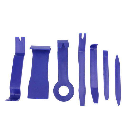 7 PCS Car Audio Conversion Tool DVD Audio Door Panel Disassembly Instrument Panel Disassemble Set Tool(Blue) by buy2fix