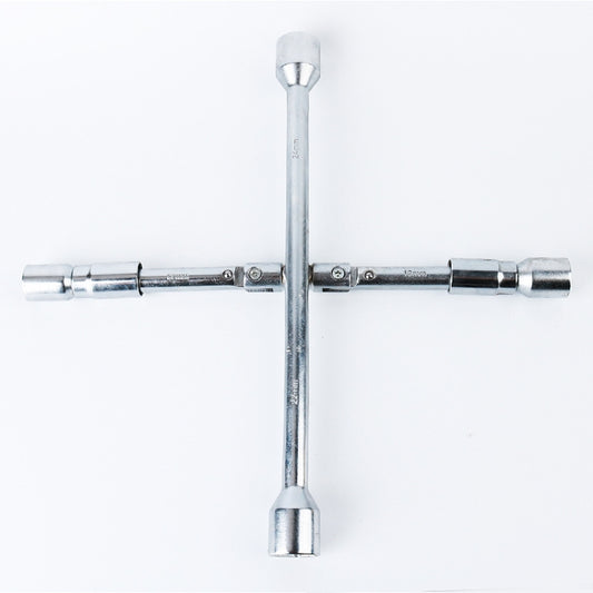 350mm Folding Cross Sleeve Car Tire Wrench, Specification: 17/19/21/23mm by buy2fix