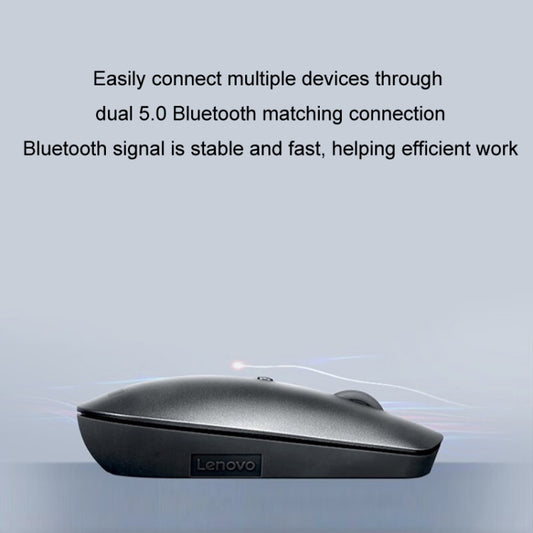 Lenovo ThinkBook Dual Bluetooth 5.0 Wireless Mouse Compact Portable Ultra Slim Office Mouse by Lenovo