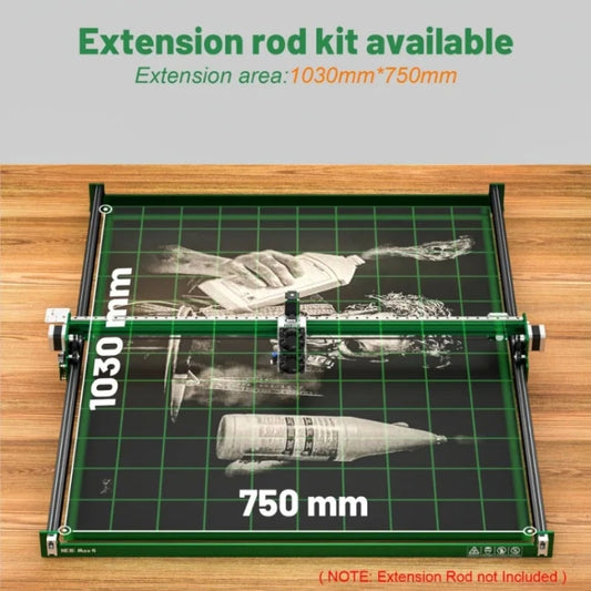NEJE MAX 4 E80 750 X 460mm DIY CNC Desktop 3D Laser Engraving Machine by NEJE