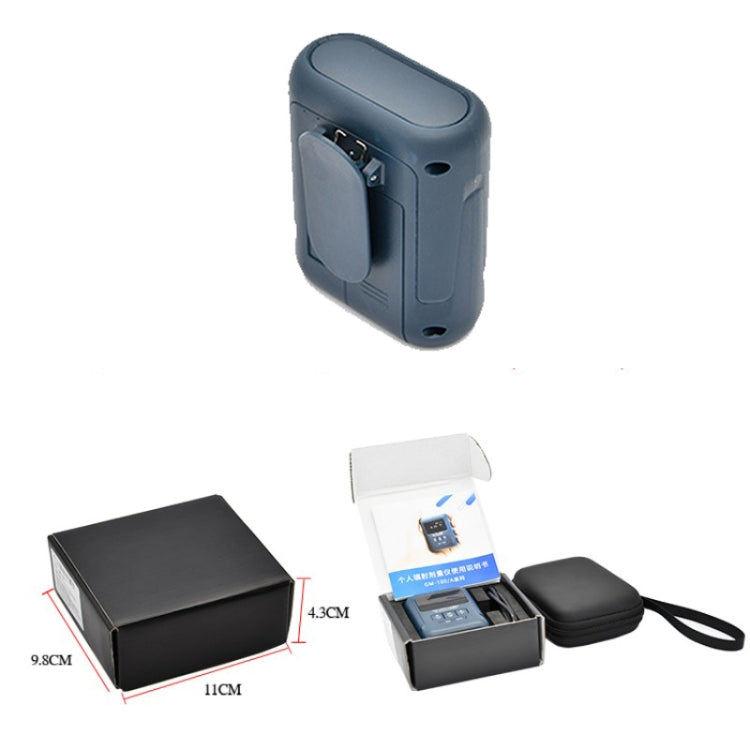 Nuclear Radiation Detector Radioactive Environment αβγX-Ray Detector, Style: GM100 by buy2fix