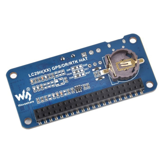 Waveshare For Raspberry Pi LC29H Series Dual-Band L1+L5 Positioning GPS Module, Spec: (BS) GPS/RTK HAT by Waveshare